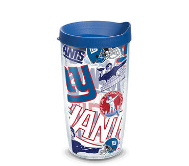 Giants 16oz All Over Tervis w/ Lid NFL