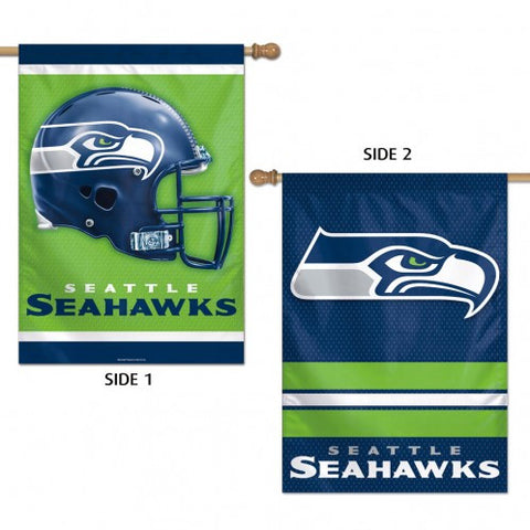 Seahawks Vertical House Flag 2-Sided 28x40