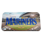 Mariners Laser Cut License Plate Tag Acrylic Color Field