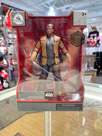Star Wars Disney Elite Series: Finn w/ Lightsaber Die Cast Statue Figure