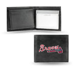 Braves Leather Wallet Embroidered Bifold