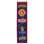 Cavaliers 8"x32" Wool Banner Heritage