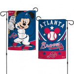 Braves Garden Flag 2-Sided Small 12"x18" Disney