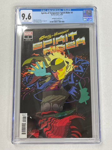 Spirits of Vengeance: Spirit Rider #1 Year 2021 Rodriguez Variant CGC Graded 9.6 Comic Book