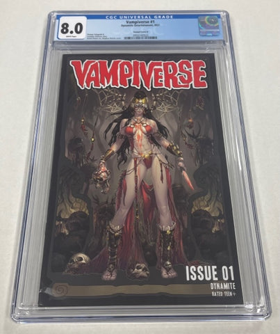 Vampiverse Issue #1 2021 Cover D CGC Graded 8.0 Comic Book
