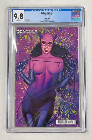 Catwoman Issue #32 Year 2021 Jenny Frison Cover CGC Graded 9.8 Comic Book