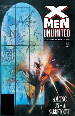 X-Men Unlimited Issue #3 December 1993 Comic Book