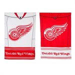 Red Wings Embossed Suede Garden Flag Jersey 2-Sided