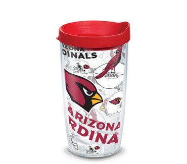 Cardinals 16oz All Over Tervis w/ Lid NFL
