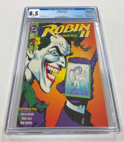 Robin II Issue #1 (Cover 2/4) Year 1991 CGC Graded 8.5 Comic