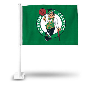 Celtics Car Flag Green