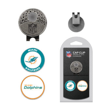 Dolphins 2-Marker Cap Clip Pack