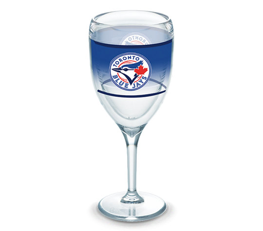 Blue Jays 9oz Stemmed Wine Glass Tervis  JP Sports