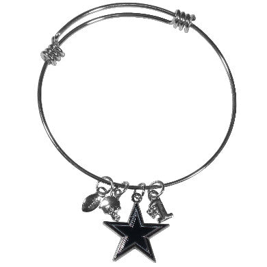 Cowboys Bracelet Bangle Charm