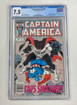 Captain America Issue #348 December 1988 CGC Graded 7.5 Comic Book