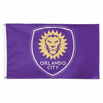 Orlando SC 3x5 House Flag Deluxe Logo