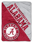 Alabama Micro Raschel Throw Blanket 46x60