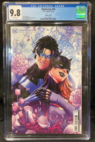 Nightwing Issue #96 November 2022 Jamal Campbell Variant CGC Graded 9.8 Comic Book