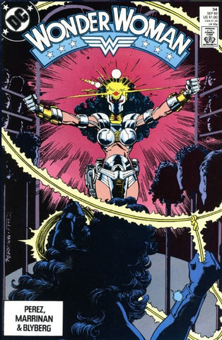 Wonder Woman Issue #34 September 1989 Comic Book