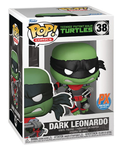 Funko Pop Vinyl Comics - Teenage Mutant Ninja Turtles - Dark Leonardo 38 PX Exclusive