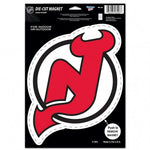 Devils 6.25x9 Die Cut Magnet Logo