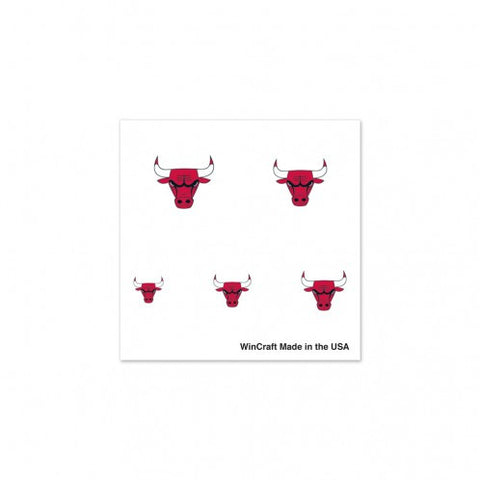 Bulls Nail Tattoos 4-Pack