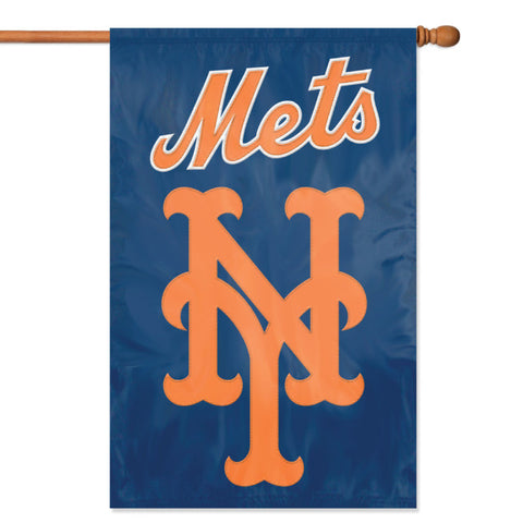 Mets Premium Vertical Banner House Flag 2-Sided
