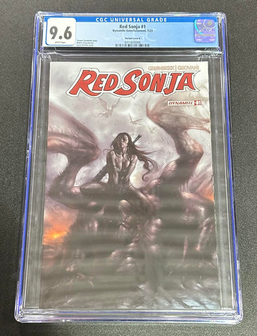 Red Sonja Issue #1 July 2023 Variant Cover K CGC Graded 9.6 Comic Book