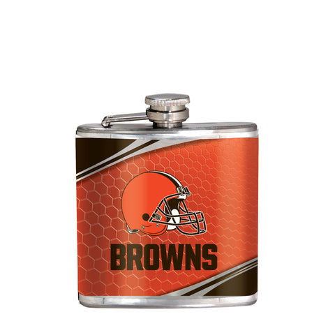 Browns Flask Metallic Wrap