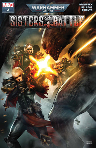 Warhammer 40K: Sisters of Battle Issue #2 September 2021 Cover A Comic Book