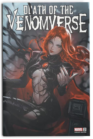 Death of Venomverse Issue #2 December 2023 Leirix Exclusive Variant Edition Comic Book