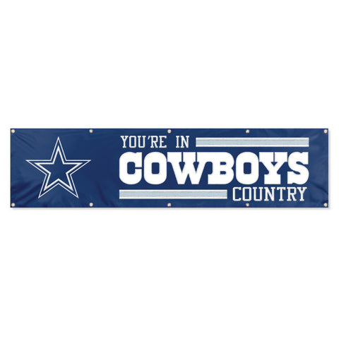 Cowboys 8ft Banner