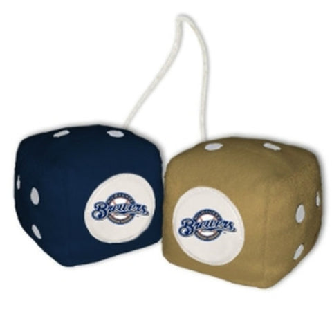 Brewers Team Fuzzy Dice
