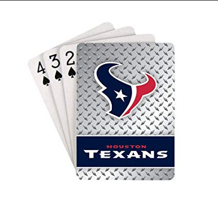 Texans Playing Cards Diamond Plate