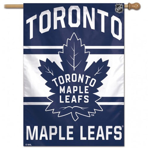 Maple Leafs Vertical House Flag 1-Sided 28x40