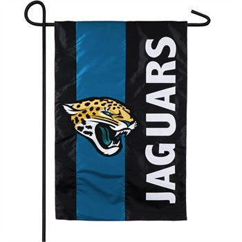 Jaguars Garden Flag Embellish