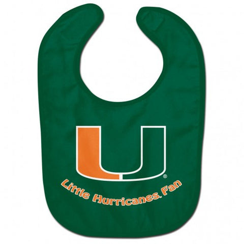 Canes Baby Bib All Pro Green