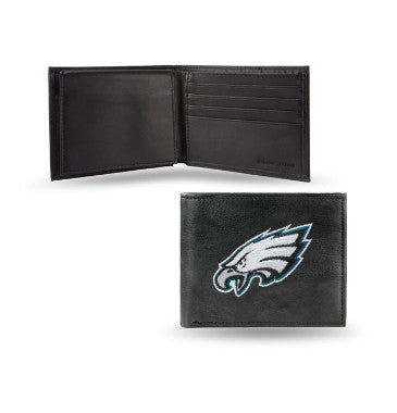 Eagles Leather Wallet Embroidered Bifold