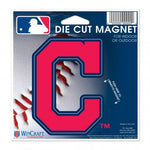 Indians Die Cut Magnet 4.5 x 5 Logo