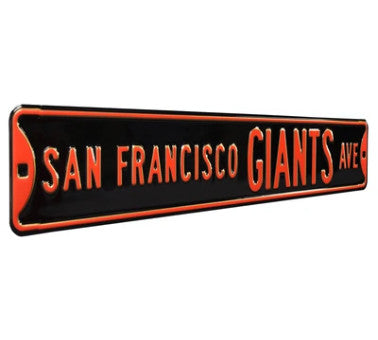 Giants Street Sign MLB