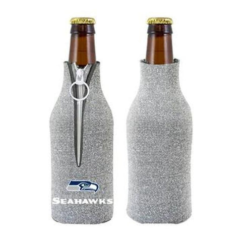 Seahawks Bottle Coolie Glitter Silver