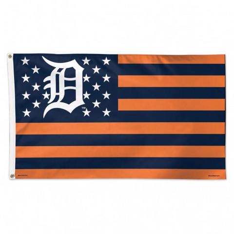 Tigers 3x5 House Flag Deluxe USA