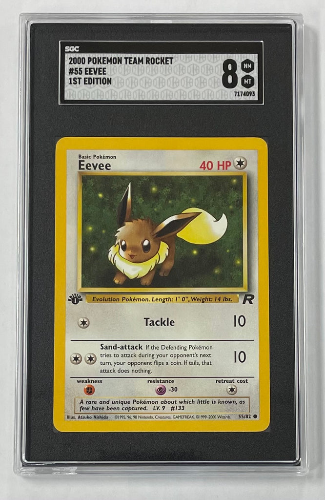 Eevee - Team Rocket Pokémon card 55/82