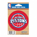 Pistons Round Sticker 3"