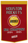 Rockets 24"x38" Wool Banner Dynasty