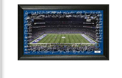 Colts Signature Photo Mint Framed Picture Stadium