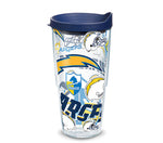 Chargers 24oz All Over Tervis w/ Lid
