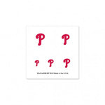 Phillies Nail Tattoos 4-Pack