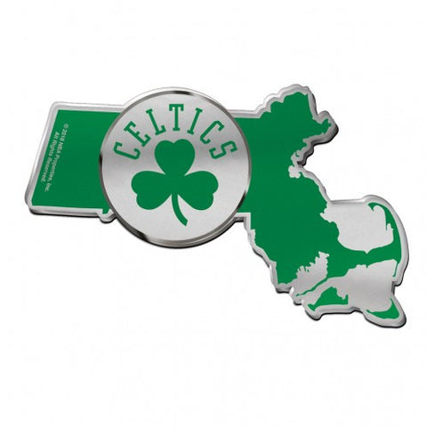 Celtics Auto Emblem Acrylic State