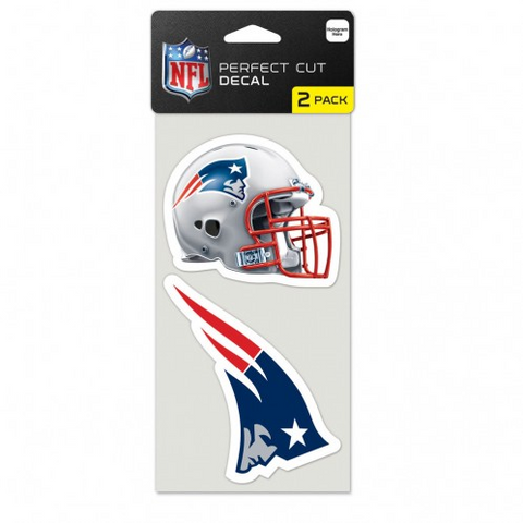 Patriots 4x8 2-Pack Decal Logo